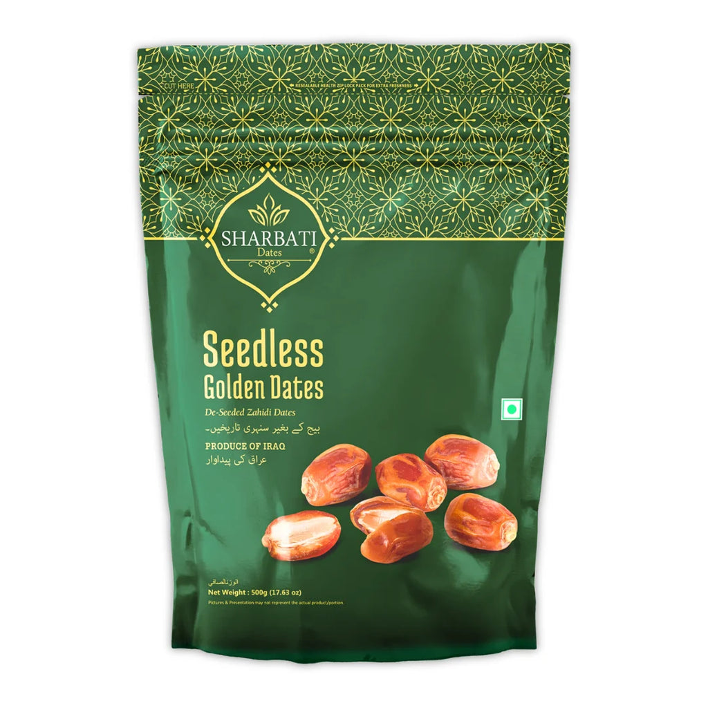 Seedless Golden Dates - 500g
