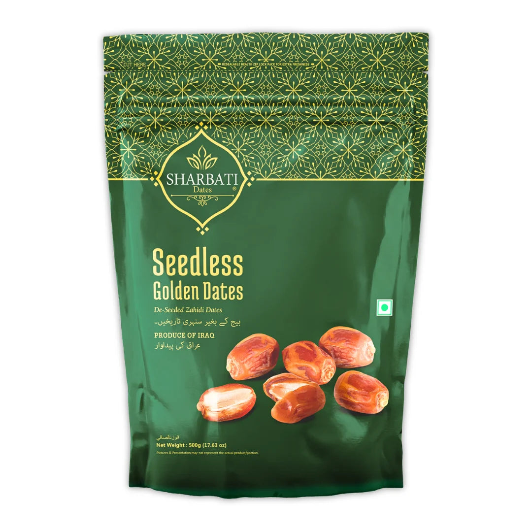 Seedless Golden Dates - 500g