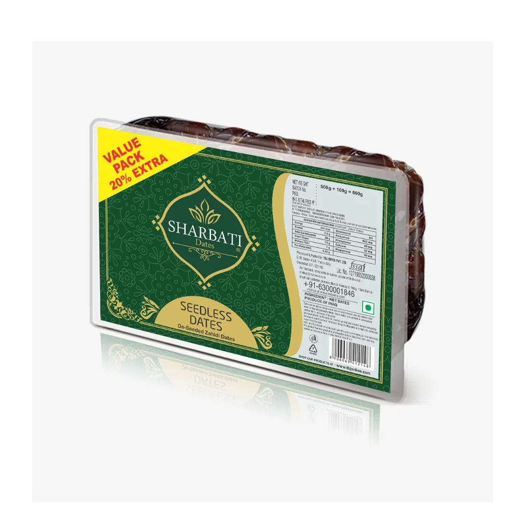 VACUUM Seedless Dates - 600g
