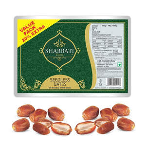 VACUUM Seedless Dates - 600g