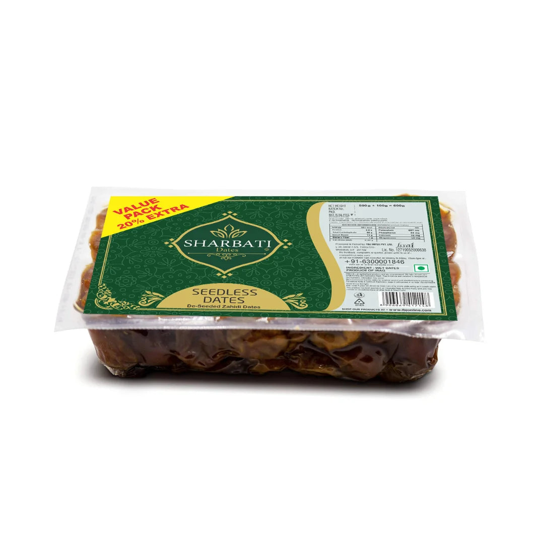 VACUUM Seedless Dates - 600g
