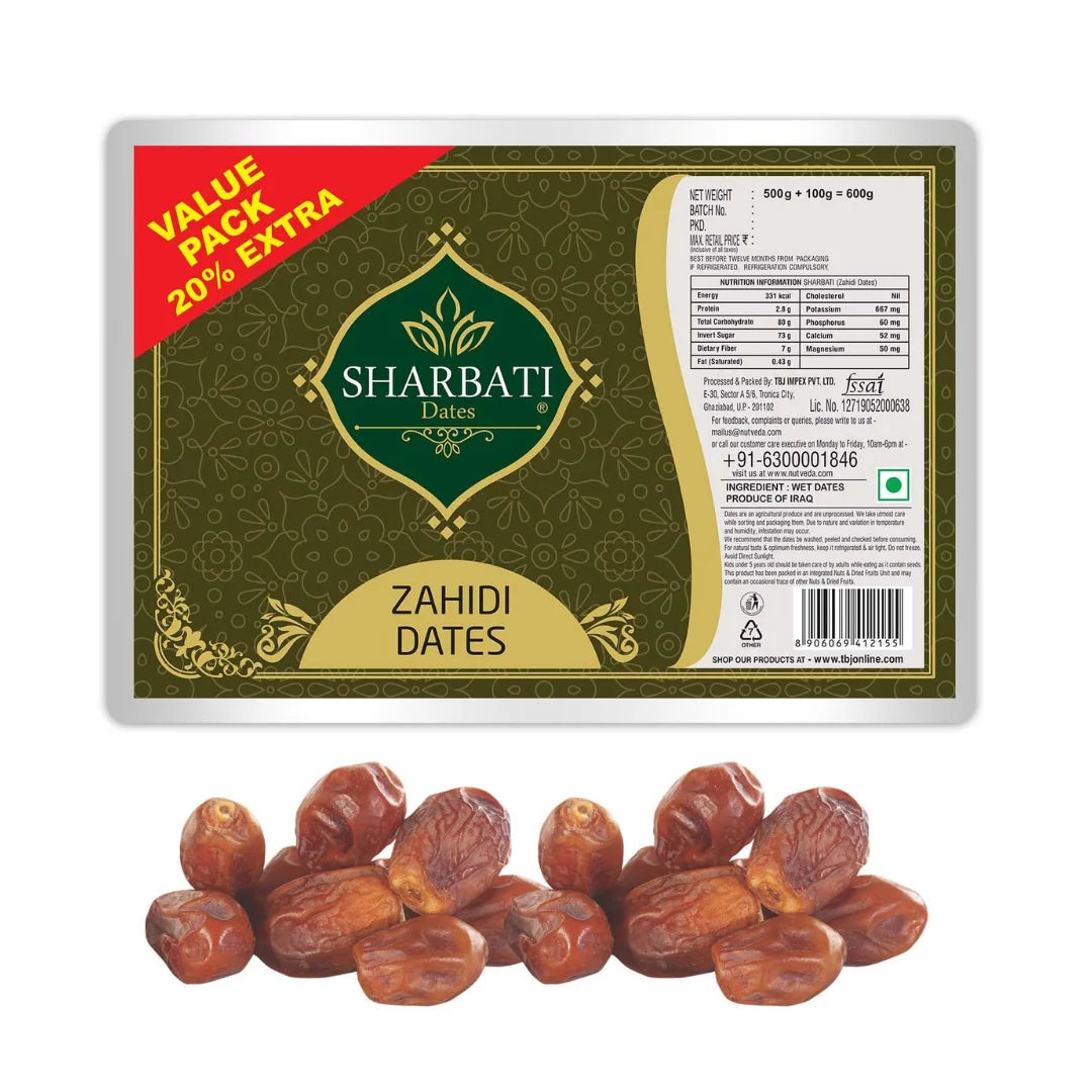VACUUM Zahidi Dates - 600g