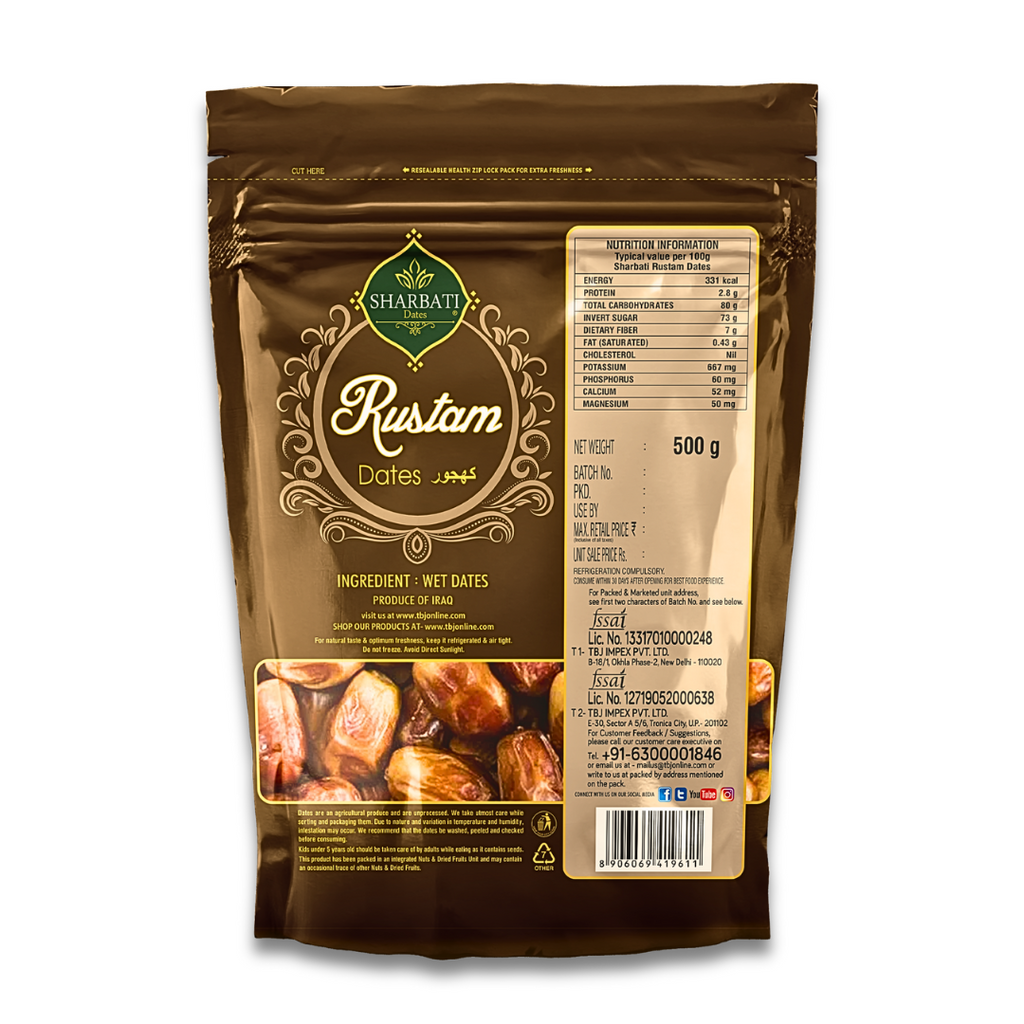 Rustam Delr Buy Rustam Dates 500g Online – Premium Quality Dates at Best Price ...